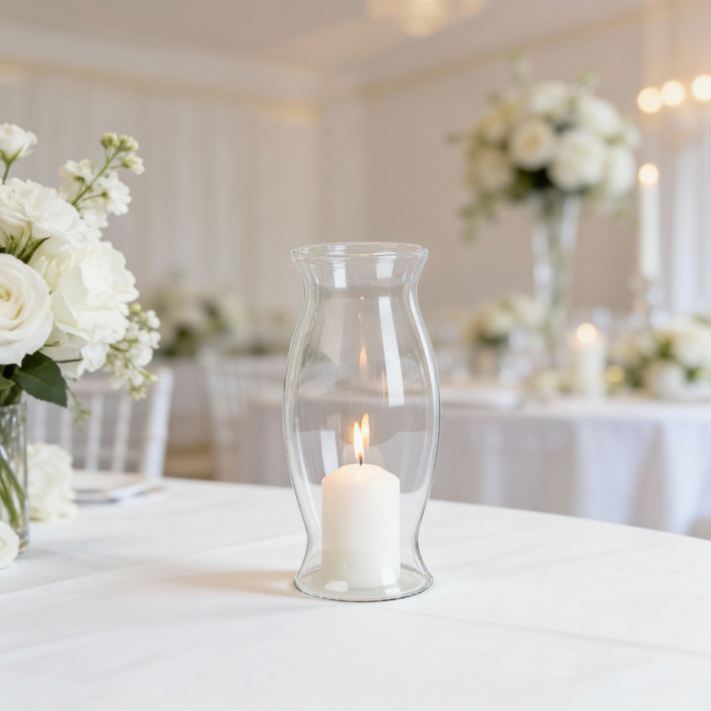 glass candle holder
